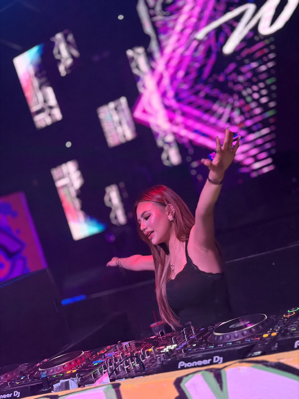 DJ WHY.D performing live on stage